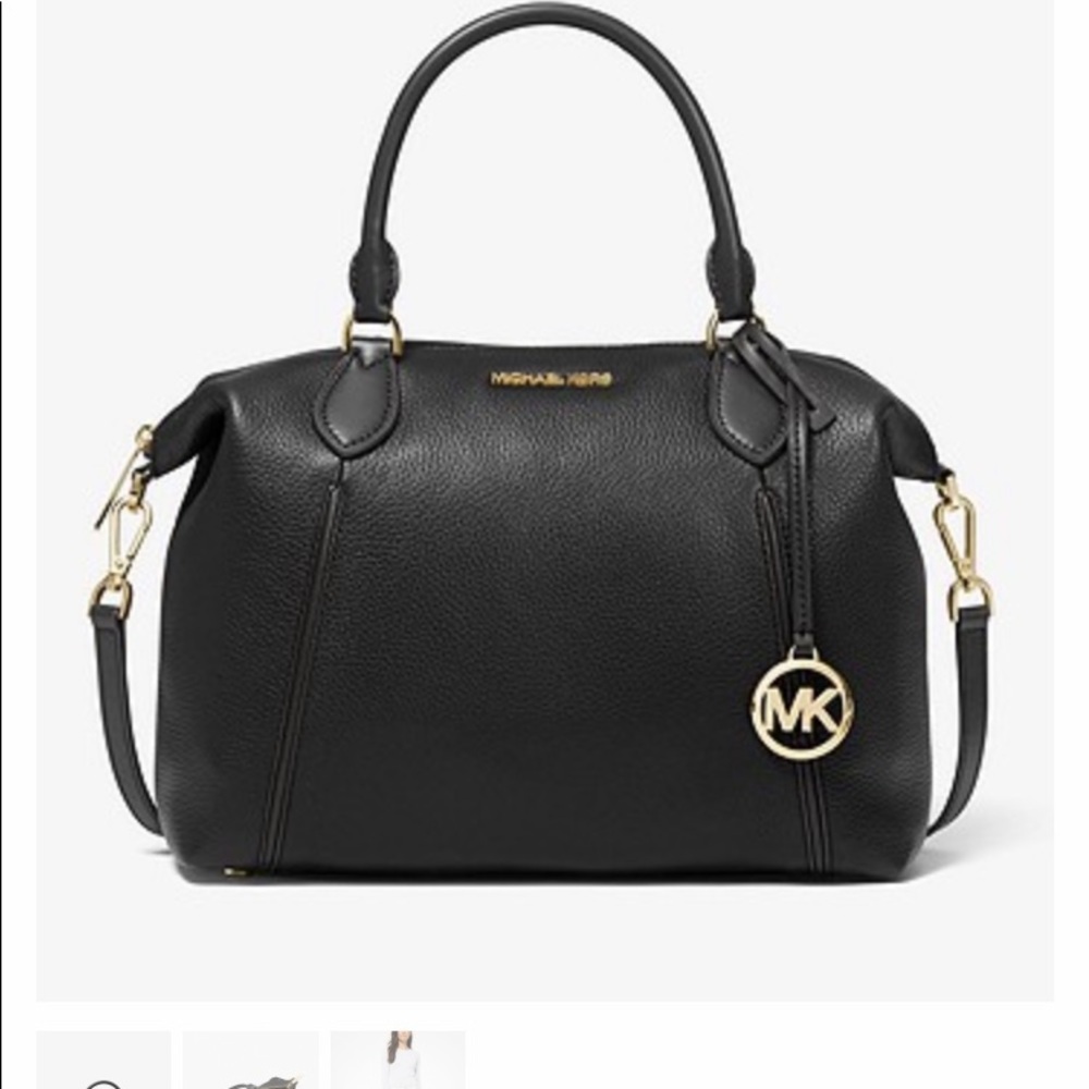 Michael Kors Large Pebbled Leather Shoulder Bag
